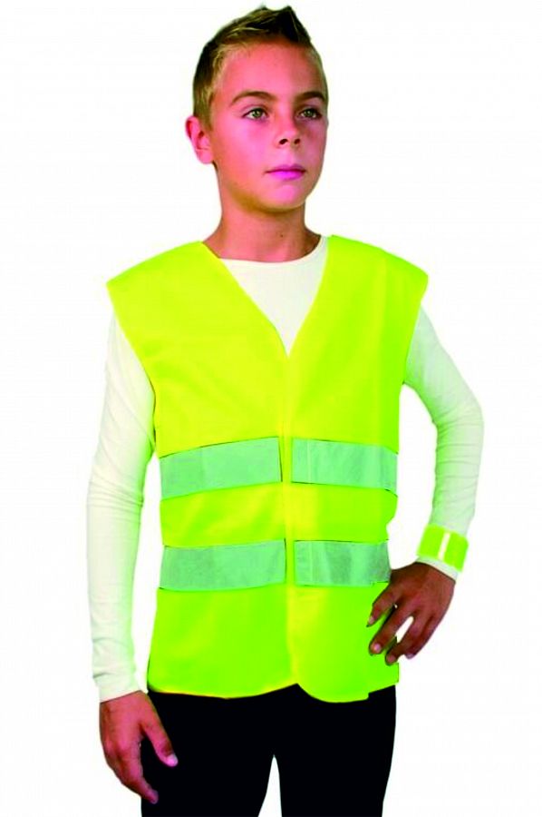 Vesta výstražná dětská 2614 vel. XS - Obrázek Vesta výstražná dětská 2614 vel. XS - Obrázek